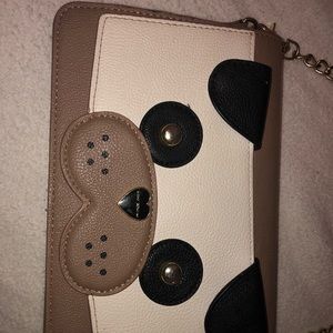 Betsey Johnson Mini Dog Crossbody Purse
